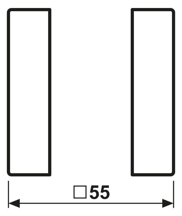 Wippe 1t Schalter AS/A aws glz f.Bussystem