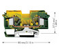 Schutzleiter-Reihenklemme Serie 283 0,2-16qmm gn/ge 1Etage APL_erf.