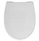 HARO WC-Sitz Evo Soft Close Premium weiß, Scharniere Edelstahl, Klappdübel, Schlitzscheibe
