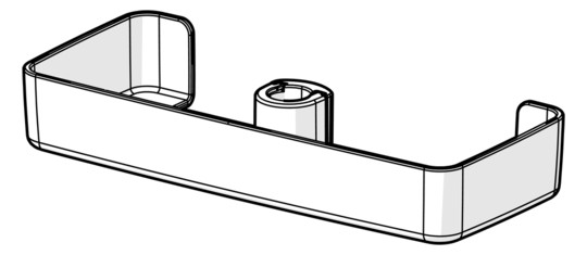 HANSA Seifenschale HANSABASICJET transparent