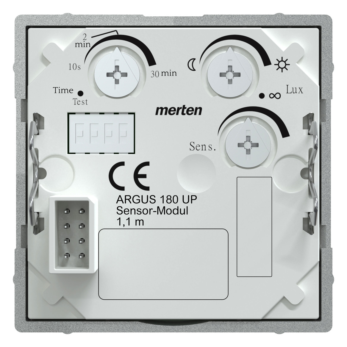 Bewegungsmeldersensor UP System M UP 180° alu 1,1m IP20 Konstantlichtregelung