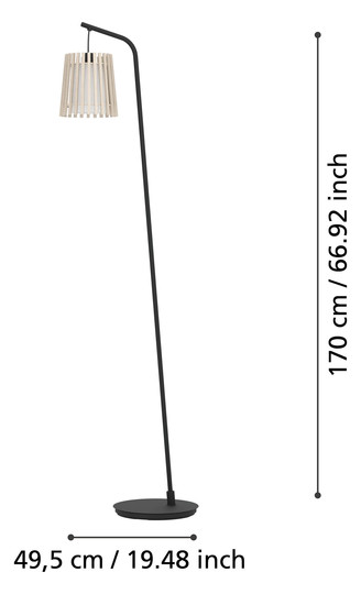 EGLO Stehleuchte/1 E27            900905 