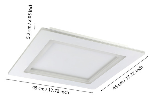 EGLO Wand und Deckenleuchte       900483 