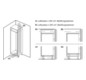 Kühlschrank EB E 104/15l N880mm integr ws Dekor mit Zubehör möglich fest 144kwh