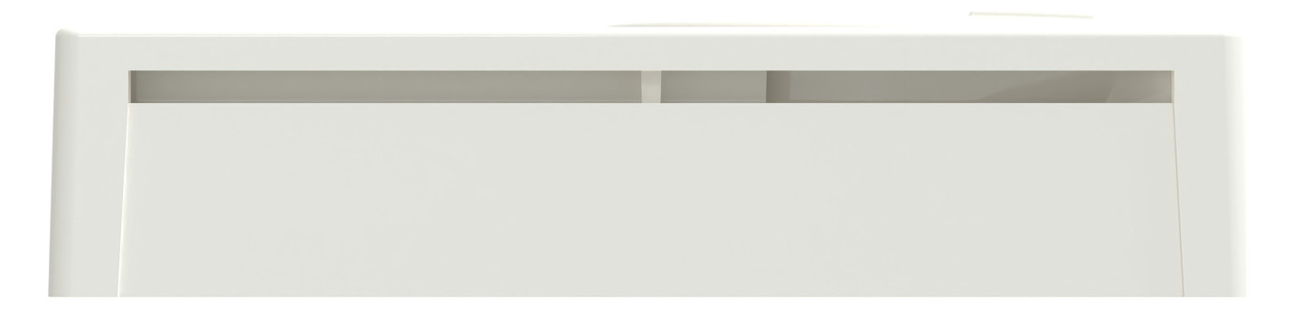 Zentralplatte Raumtemp System M polws glz div.Symbole