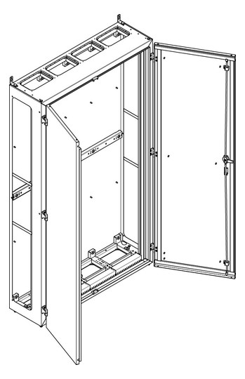 ABN Standgehäuse geerdet IP55    NT412EB 