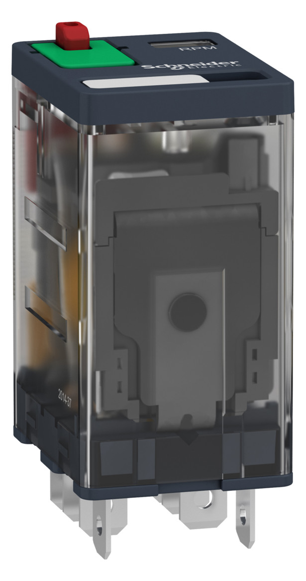 Schaltrelais 24V/AC 2W IP40 21x27x53mm Steckanschl