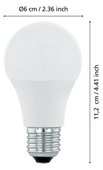 EGLO Leuchtmittel E27-LED-LED A60 110175 