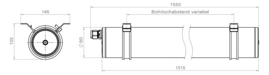 Pracht 7203650-TUBIS_N_LED DALI  7203650 