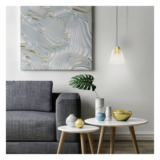 EGLO Hängeleuchte/1 GU10 Messing-  99628 