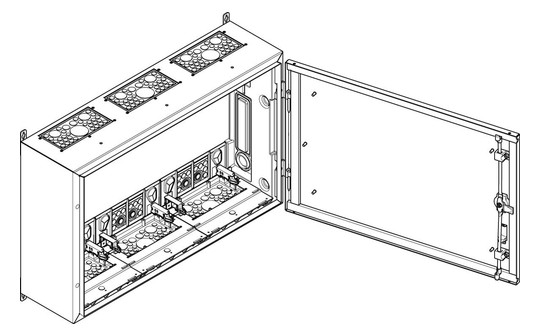 ABN System-Gehäuse IP54             SP33 