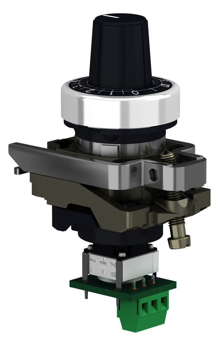 Potentiometer 1000Ohm 1W Ø22mm IP66