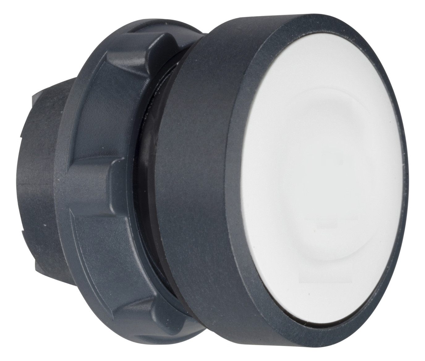 Drucktaster Front 1f ws bel.b Ø22mm rnd IP66 Geeignet für Beleuchtung Tastend