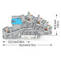 Installationsklemme 32A 0,25-4qmm 3pot gr Mit N-Trennschlitten APL_erf.
