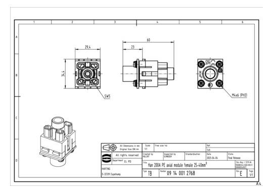 HART Han 1 Mod-f-ax-PE 200A  09140012768 
