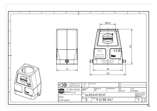 HART Han 6EMV/B-gg-M32       19628060447 