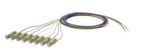LWL-Pigtail E2000 SM OS2 APC 2m gn APC-Ausführung Aderpigtail