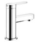 KEUCO Waschtisch-Einhebelmischer 60 IXMO Flat Ausladung 89mm, ohne Ablaufgarnitur, verchromt