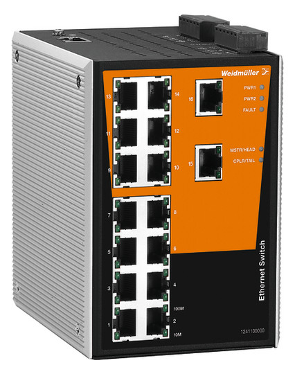 Weidmüller IE-SW-PL16MT-16TX Netzwerk- 