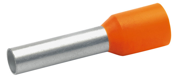 Aderendhülse 4qmm 12mm isol PP or Cu Polypropylen (PP) verzinnt