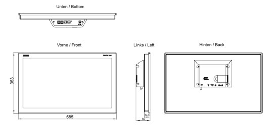 Siemens SIMATIC HMI   6AV6646-1BA24-0AA1 