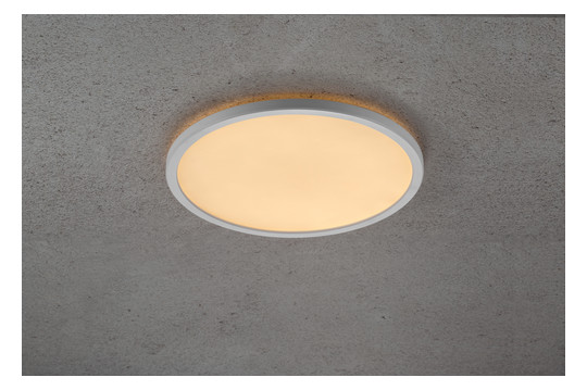 LED-Anbauleuchte Oja 29 18W 2700K 1600lm ws Konv IP20 Ø294x23mm