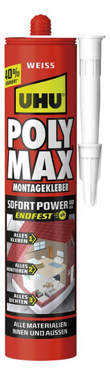 UHU-Montagekleber POLYMAX high grip express, weiß...