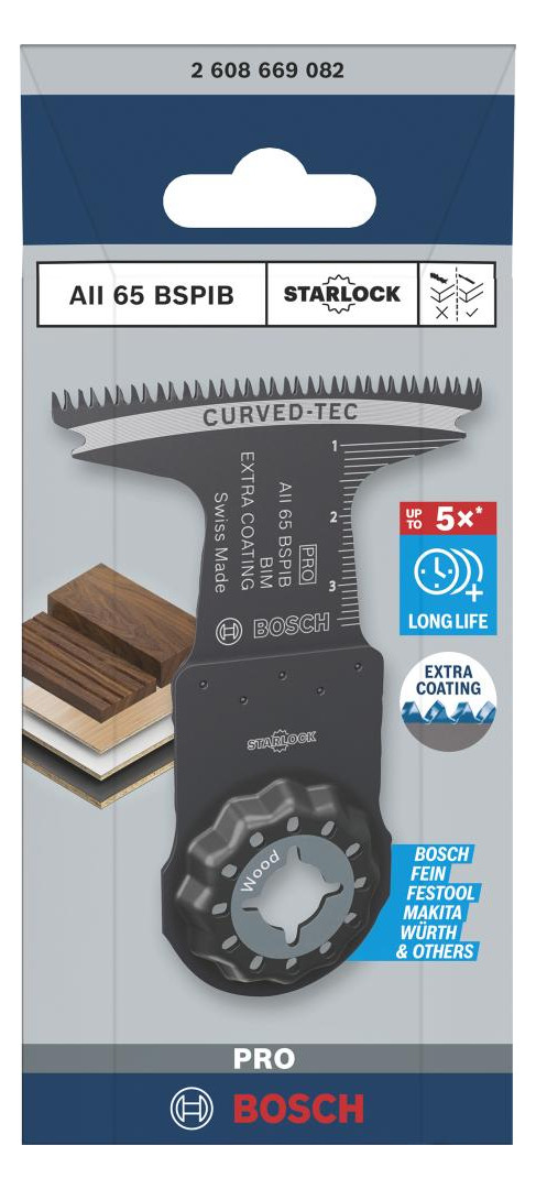 Bild Tauchsägeblatt BiM 65x40mm, AII 65 BSPIB Starlock 1-tlg. BOSCH-1