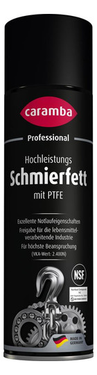 Caramba-Profi Hochleistungs Schmierfett mit PTFE-Spray -...