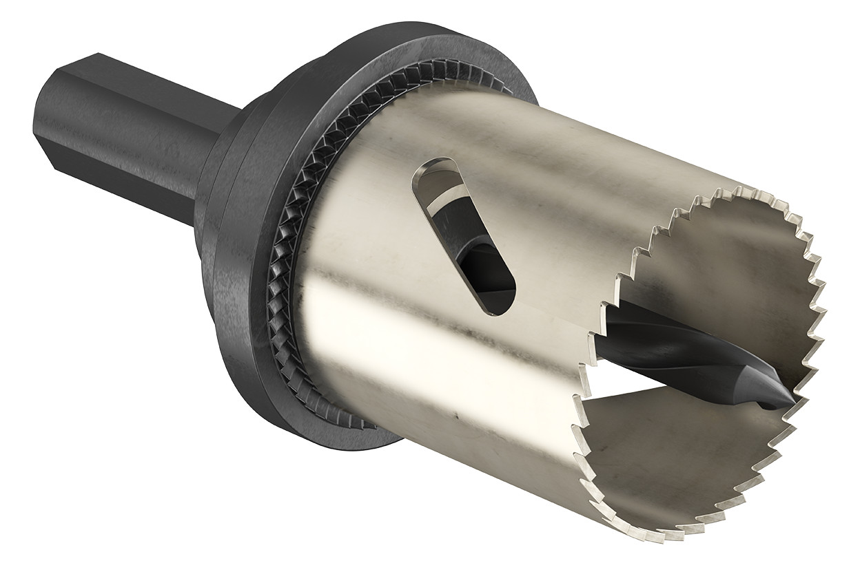 Lochsäge Ø35mm mit Randve T36mm ZØ6mm mit Randversenker zyl.Steckachse Lochsäge Ø35mm mit Randve T36mm ZØ6mm mit Randversenker zyl.Steckachse