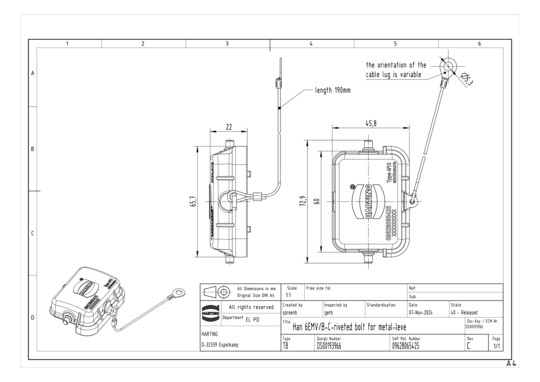 HART Han 6EMV/B-AK-          09628065425 