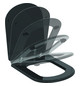 Ideal-Standard WC-Sitz Calla MDF, Scharniere Edelstahl, Softclosing, schwarz