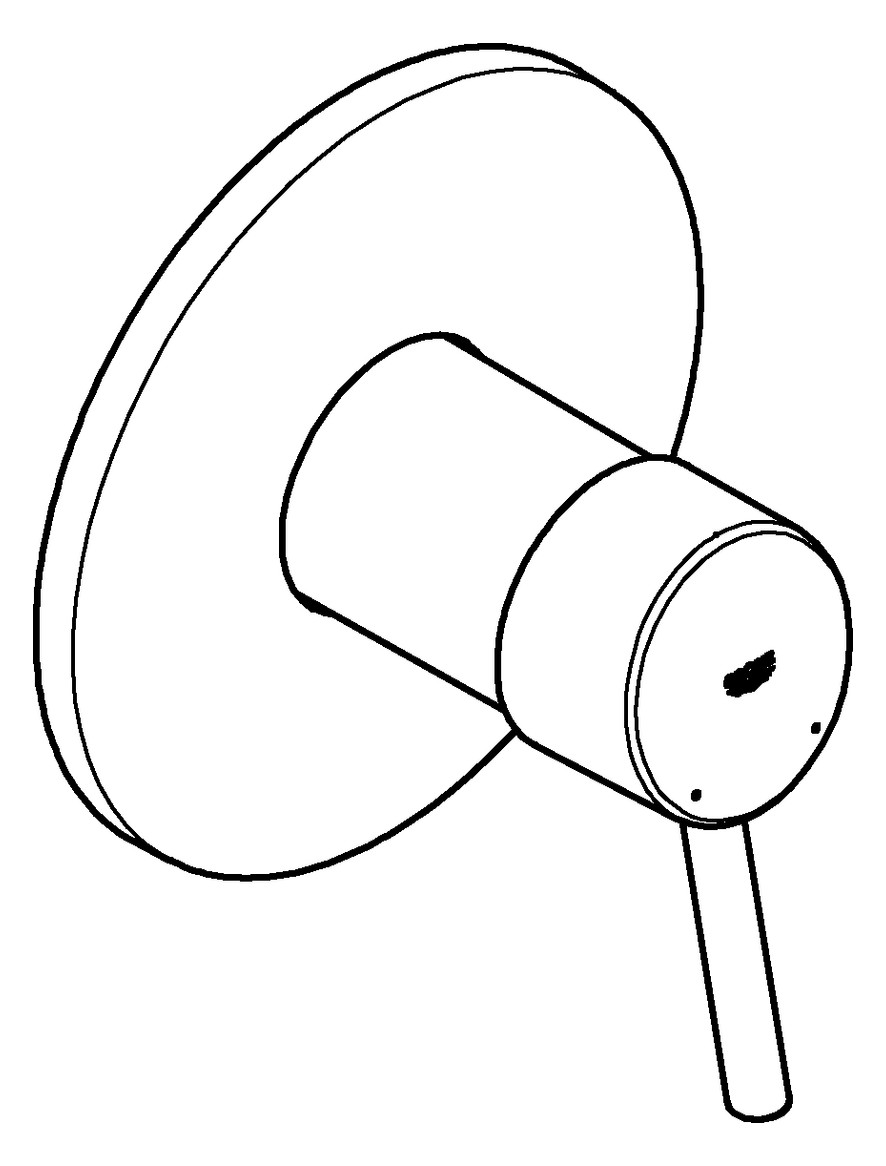 GROHE Fertigmontageset Concetto UP-Brause-Einhebelmischer, chrom