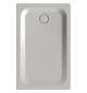 Duschwanne BetteUltra 1670 120x75x3,5cm, Antirutsch/Pro, Mini-Wannenträger, silver