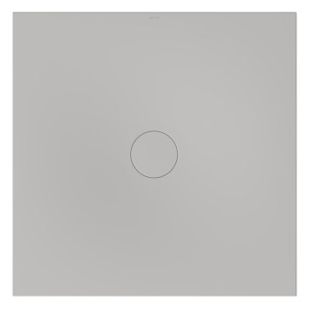 Bette Duschfliese PLUS BetteAir 1200 x 1200 mm, dust, Rechteck, glasierter Titan-Stahl