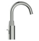Ideal-Standard Waschtisch-Einhebelmischer CeraFlex mit hohem/schwenkbarem Auslauf, mit Ablaufgarnitur, chrom