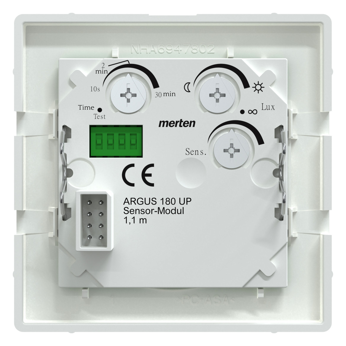 Bewegungsmeldersensor UP System Design UP 180° lows 1,1m IP20 Vernetzbar