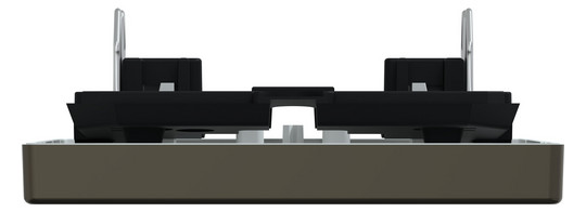 Wippe Schalter System Design mokka metallic Kennz.0/1