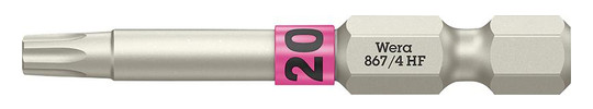 Wera-Bits mit Haltefunktion Torx 867/4HF - T20x50