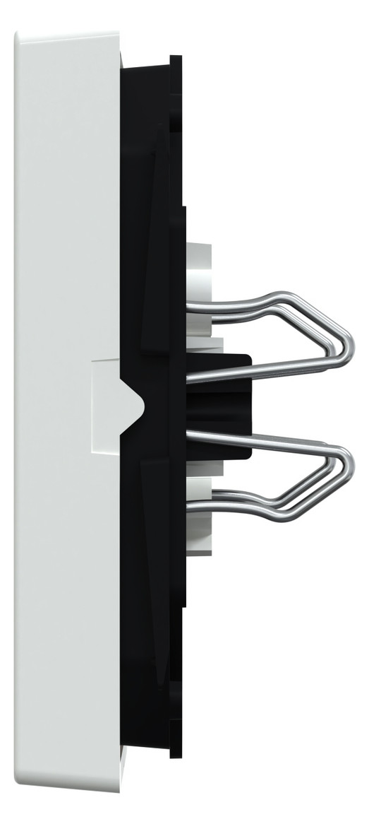 Wippe Serien Schalter System M akws glz aktivweiß Kontrollfenster/Lichtauslass