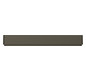Rahmen 3f mokka metallic D-Life Metall f.GEB-K Unterputzmontage Edst