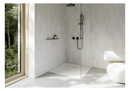 Duschwanne BetteUltra 5940 100x100x2,5cm, Glasur, snow