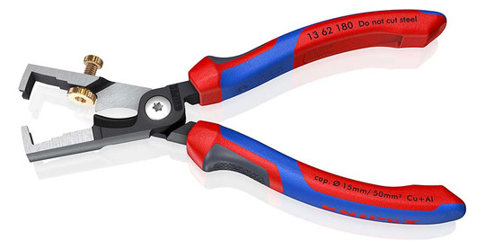 Abisolierzange isol 0-10qmm 2Komp m.Drahtschneid Mit Drahtschneider