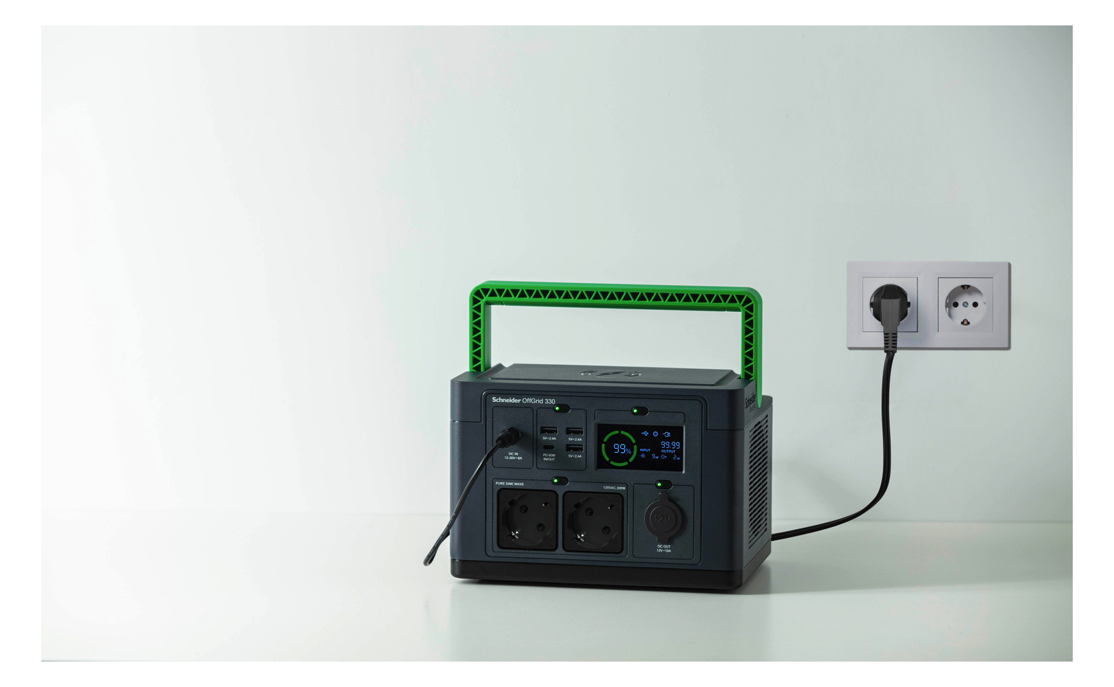 Batteriespeicher 0,332kWh 1Ph 1kW Li-Ion Notstromfähig