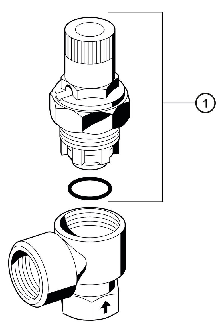 SM152-1/2-AB-MS-MEMBRAN- SICHERHEITSVENTIL-8BAR