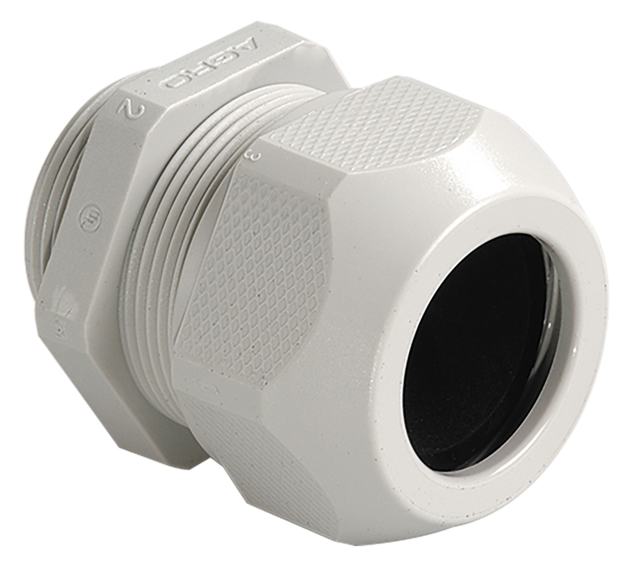 Kabelverschraubung M20 PA gr unbeh 15mm IP68 Polyamid (PA) ger m.Zugentlastung Kabelverschraubung M20 PA gr unbeh 15mm IP68 Polyamid (PA) ger m.Zugentlastung