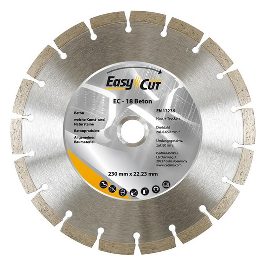 CEDIMA-Diamant-Trennscheibe EC-18 - 115x1,9x10mm