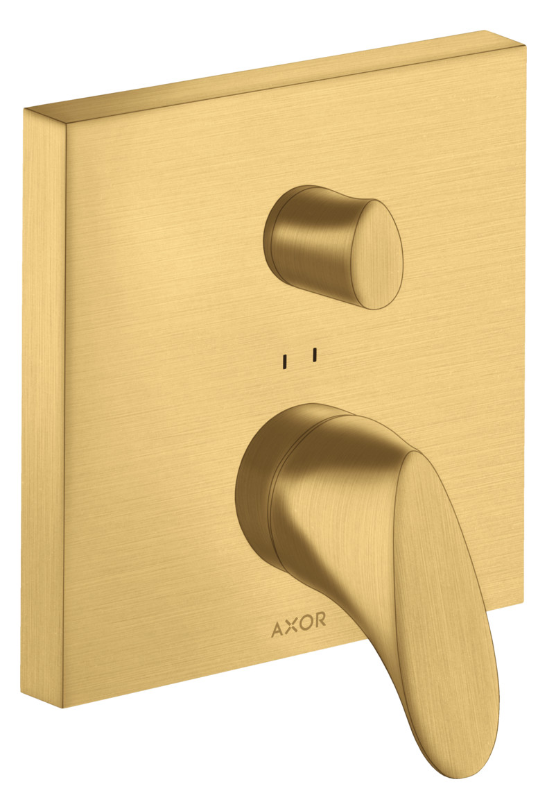 hansgrohe Fertigmontageset Axor Starck Organic UP-Wannen-Einhebelmischer, brushed gold optic hansgrohe Fertigmontageset Axor Starck Organic UP-Wannen-Einhebelmischer, brushed gold optic