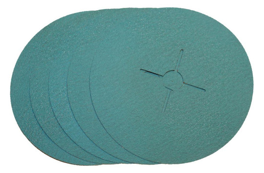 VSM-Fiberschleifscheiben, Zirkonkorund ZF714 - 125mm, K80...