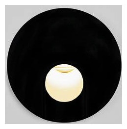 LED-Orientierungsleuchte 2W 3000K 70lm sw Konv 1LED elektr.Trafo IP20 Scheibe